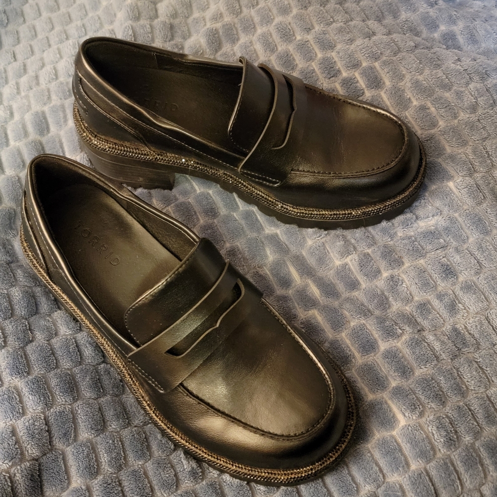Torrid Chunky Glam Penny Loafers Wide Width
